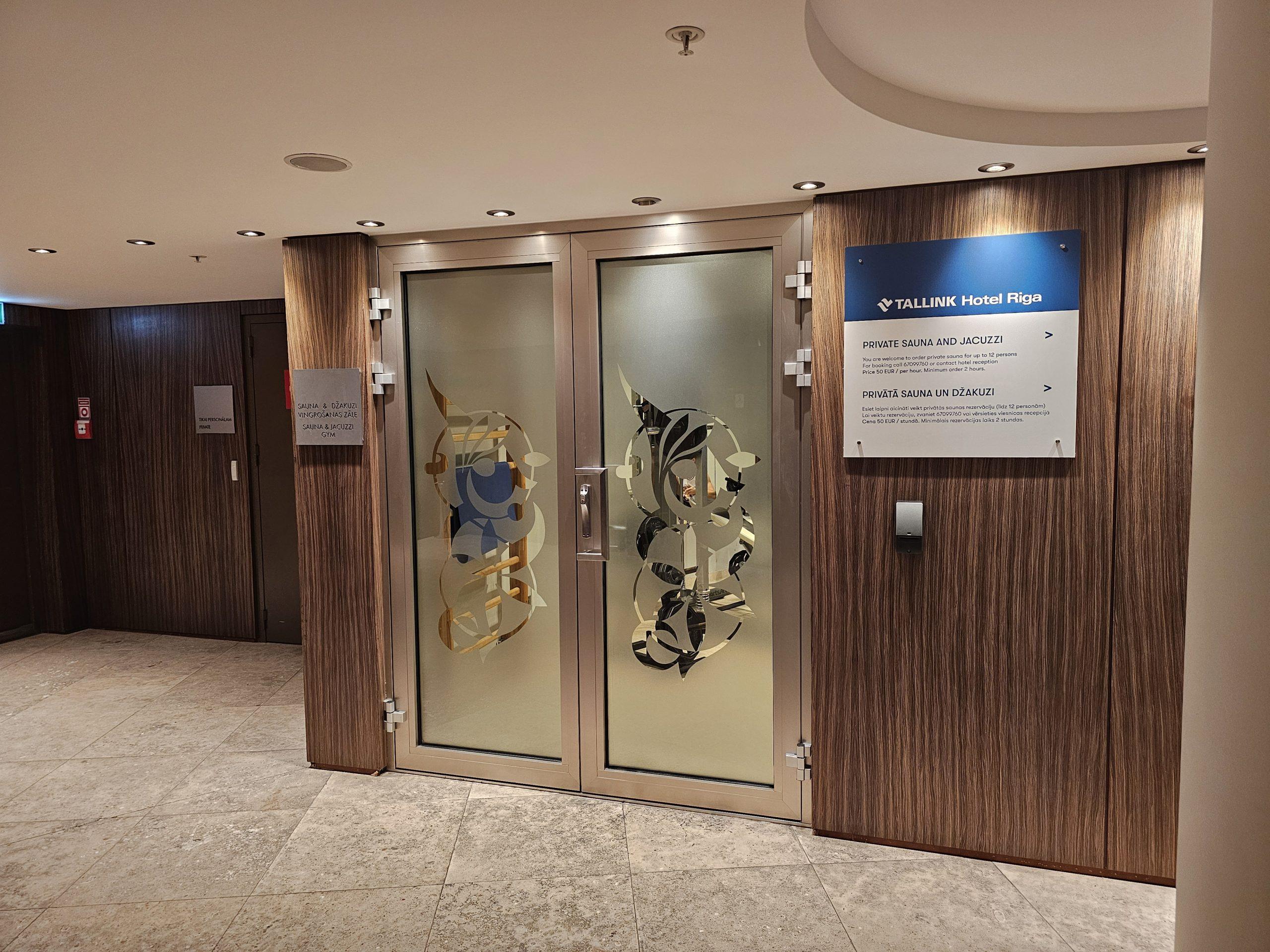 Strefa wellness w Tallink Hotel Riga